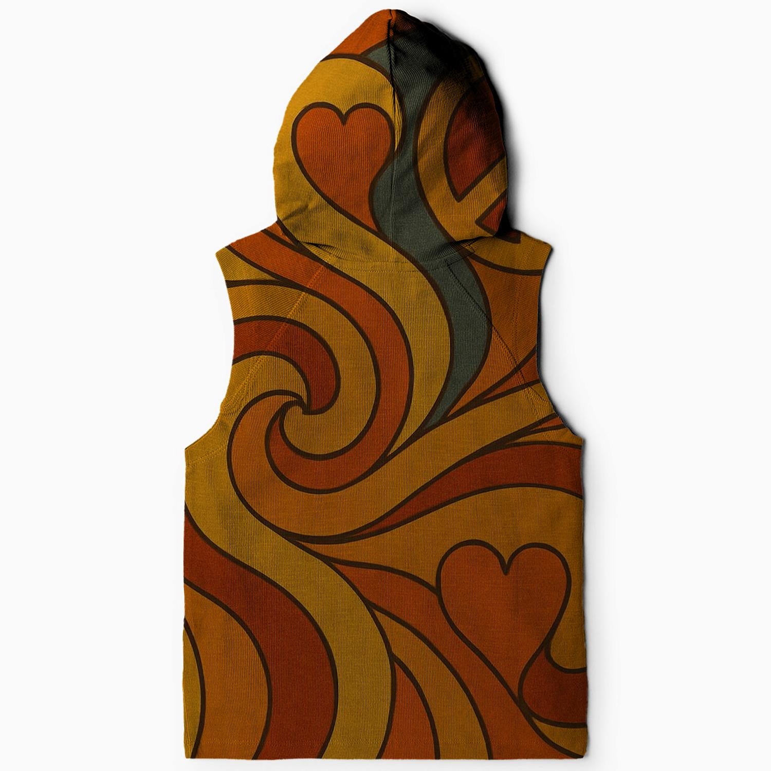 Retro Groovy Vibes Hoodie