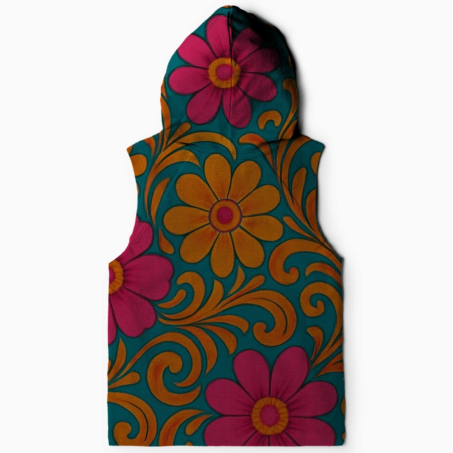 Groovy Garden Blooms Hoodie
