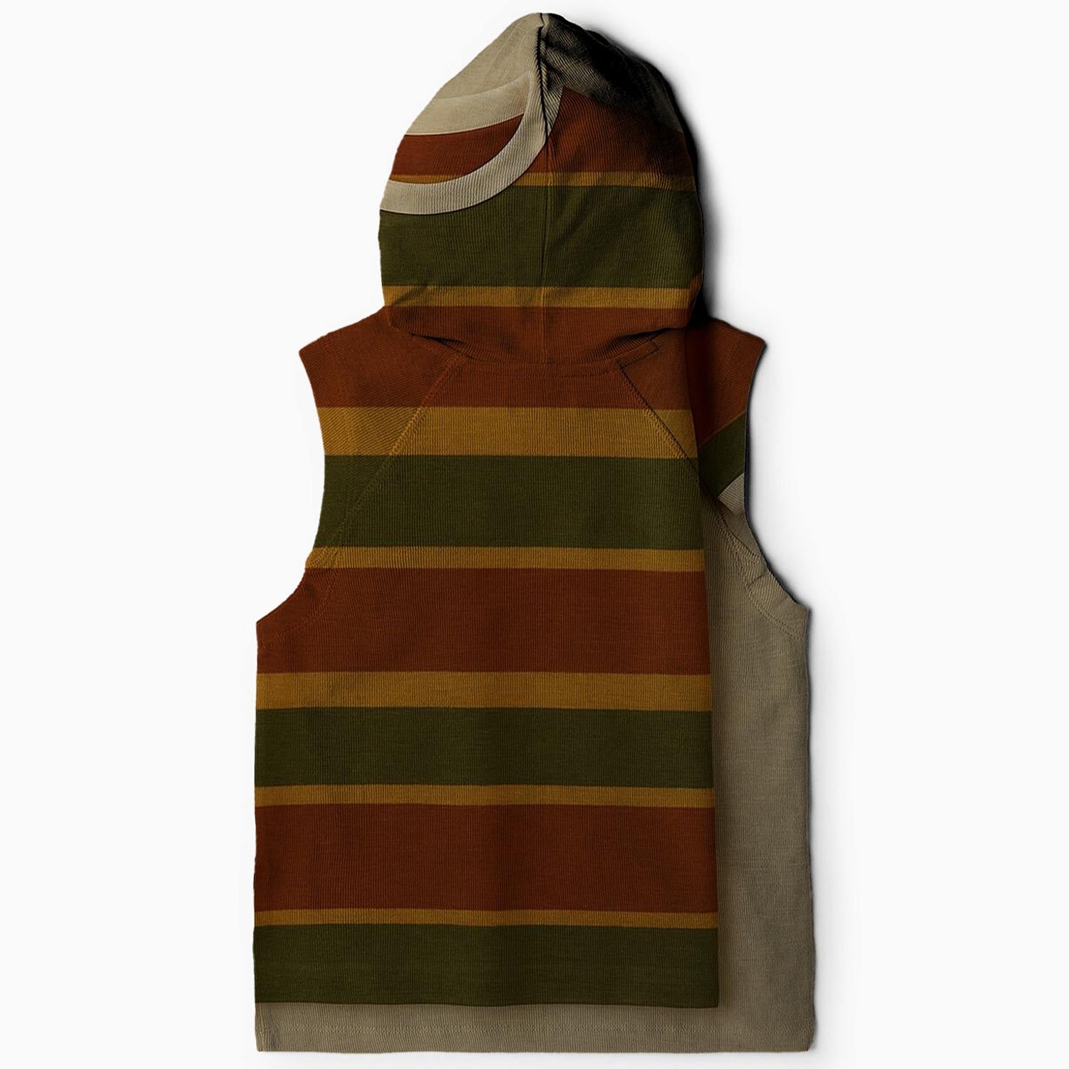 Classic Stripes Revival Sleeveless Hoodie