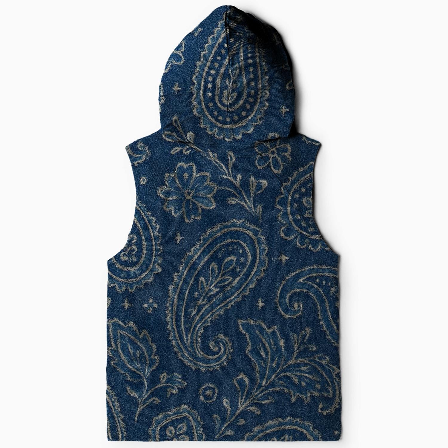 Classic 70s Denim Print Hoodie