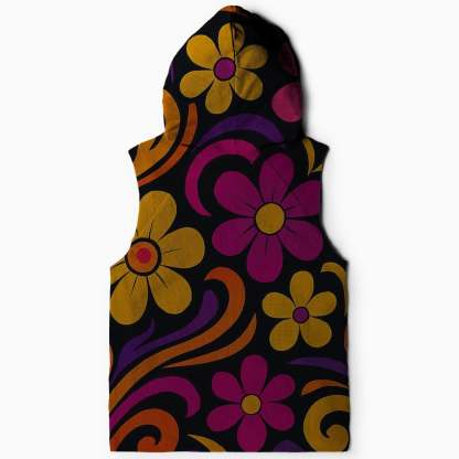 Floral Print Hoodie