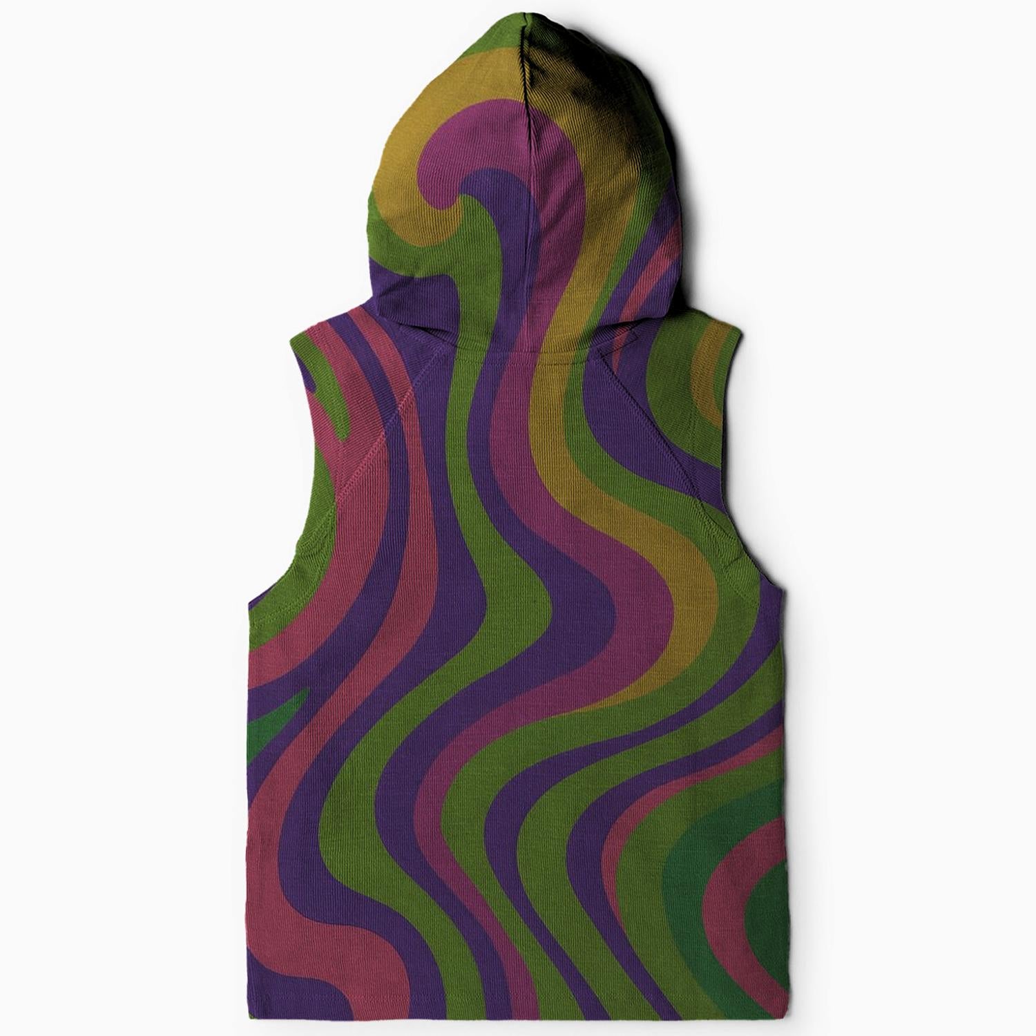 Classic 70s Swirls Hoodie