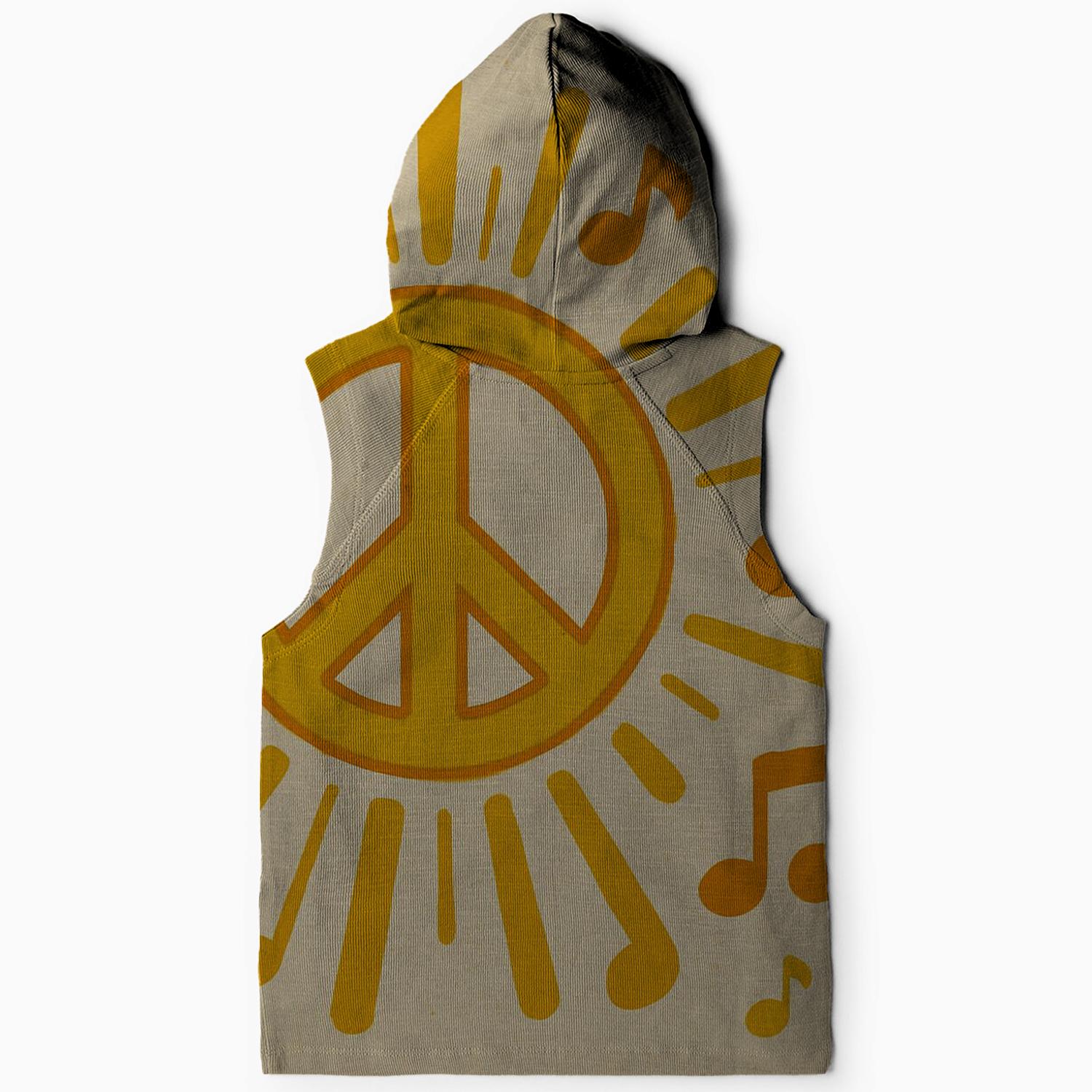 Sunshine Grooves Sleeveless Hoodie