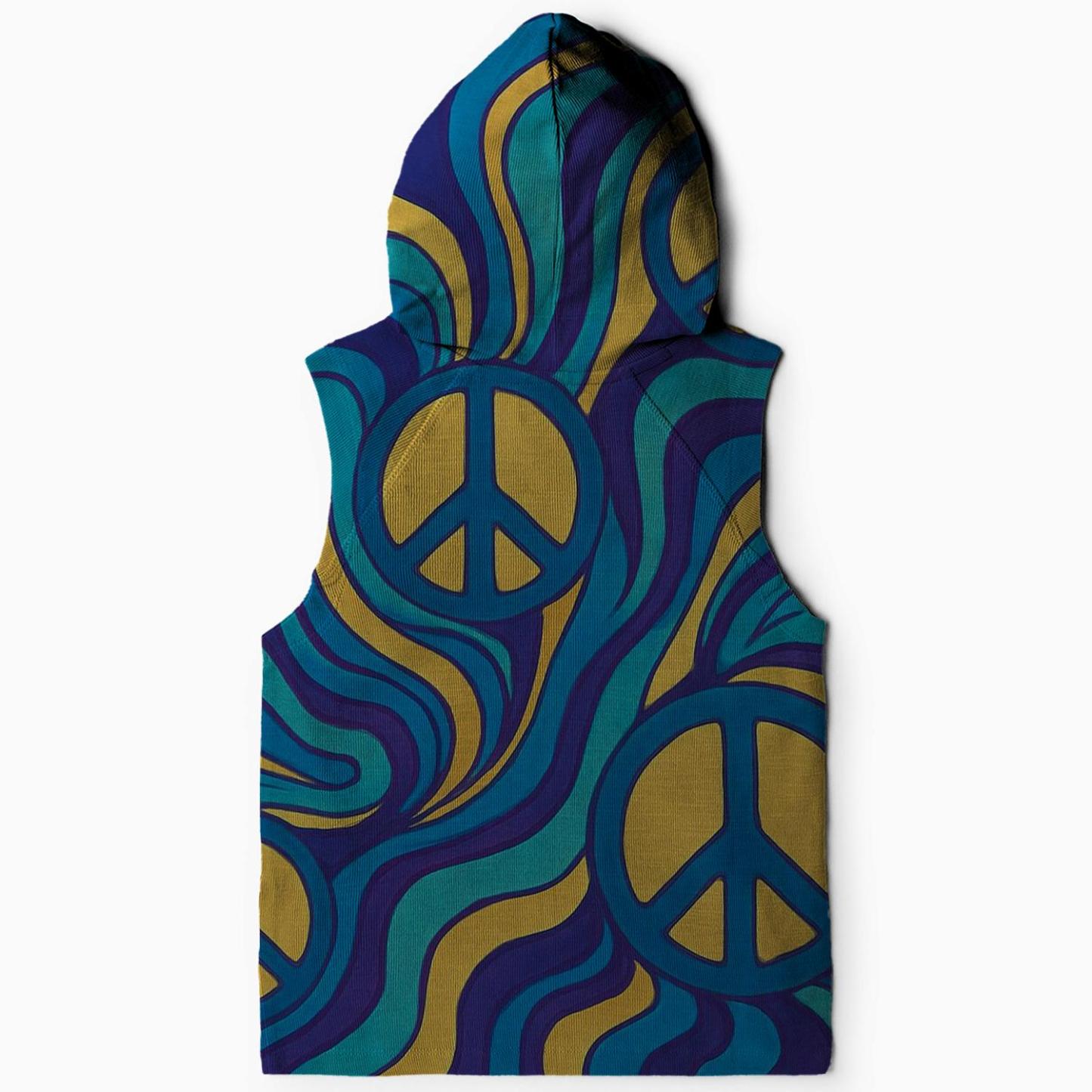 Hippie Wave Peace Hoodie