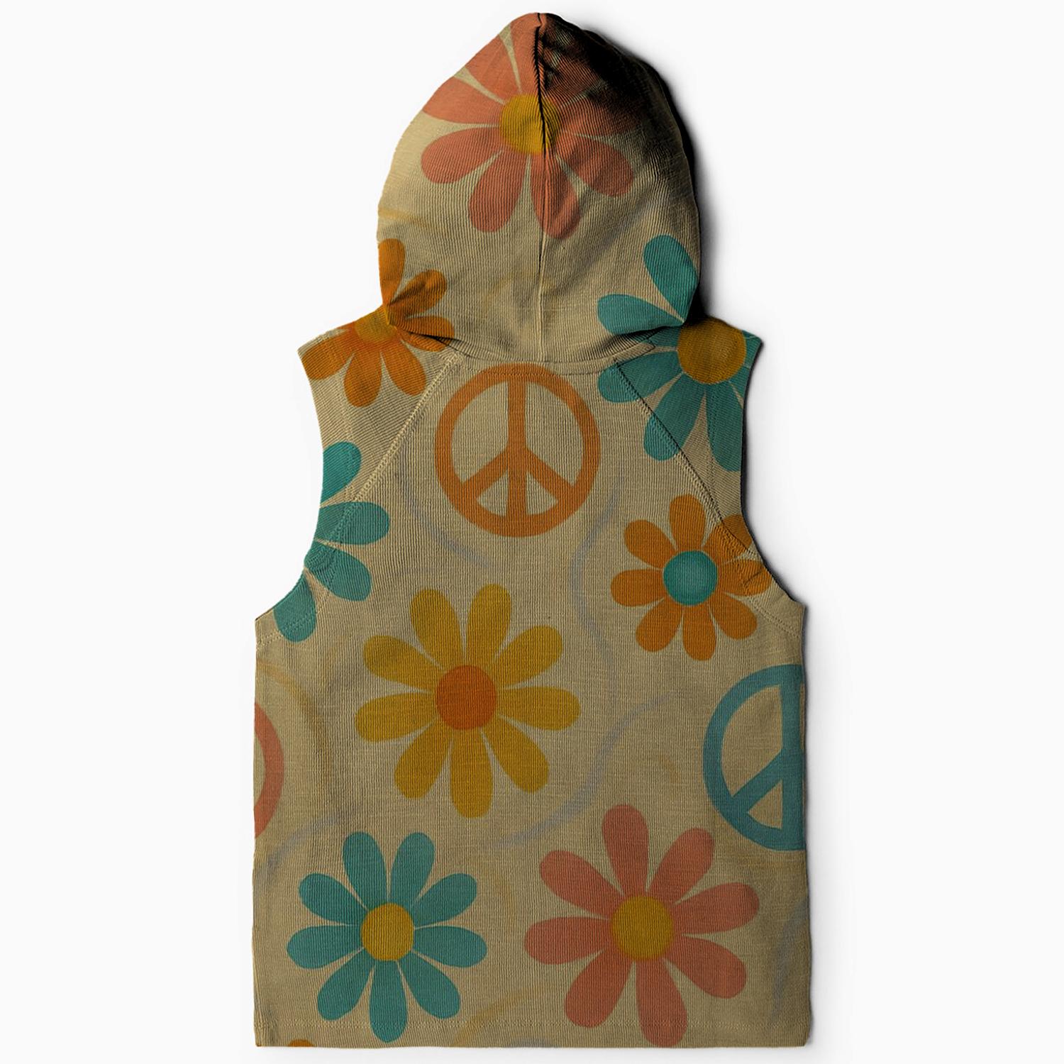 Flower Child Serenity Sleeveless Hoodie