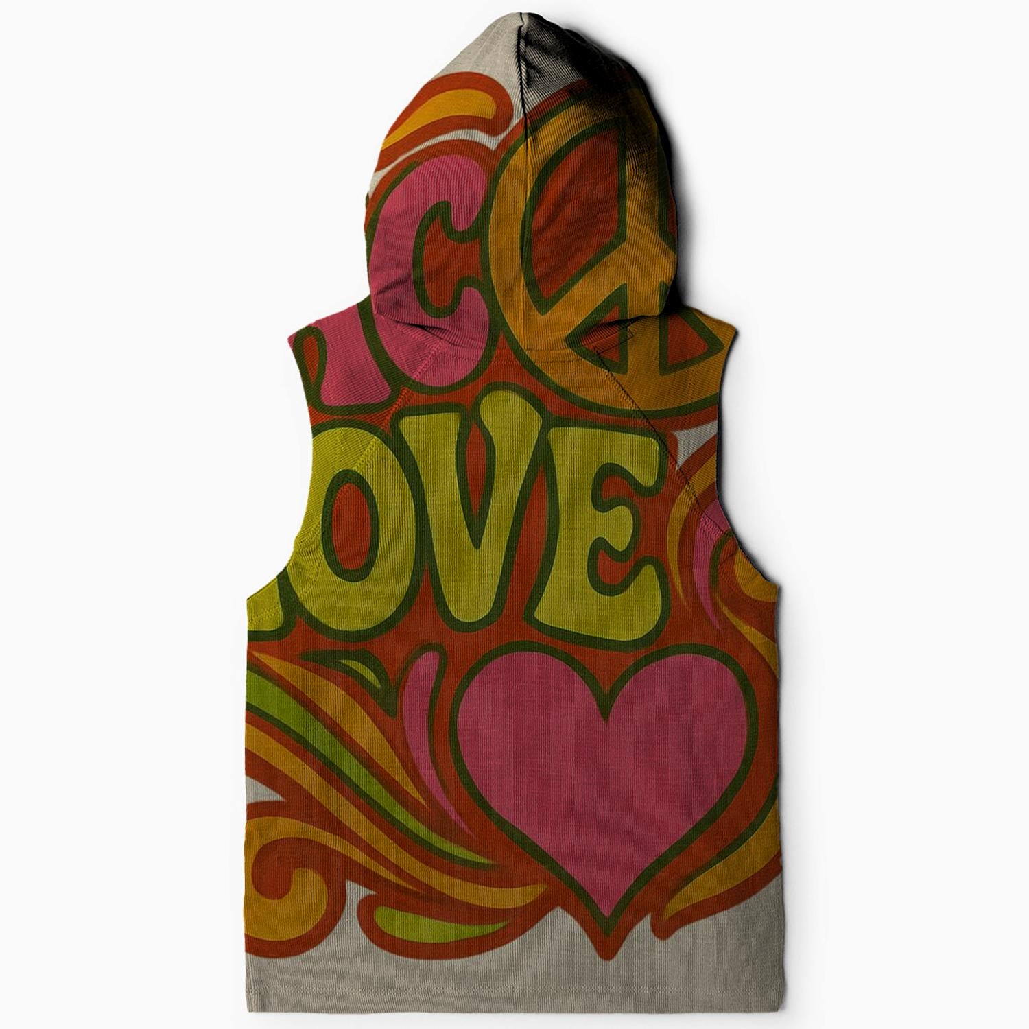 Hippie Spirit Sleeveless Hoodie