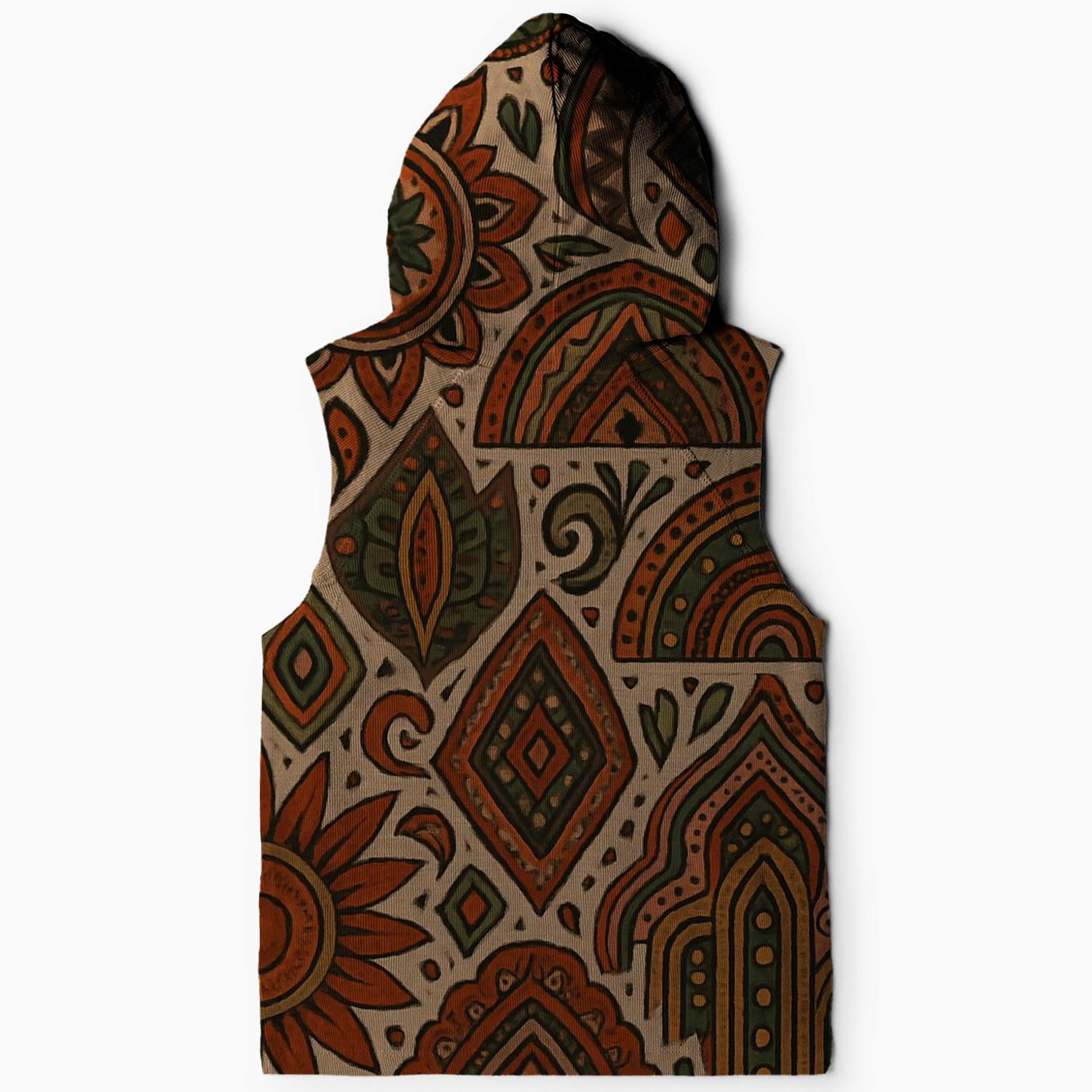 Retro Bohemian Pattern Hoodie