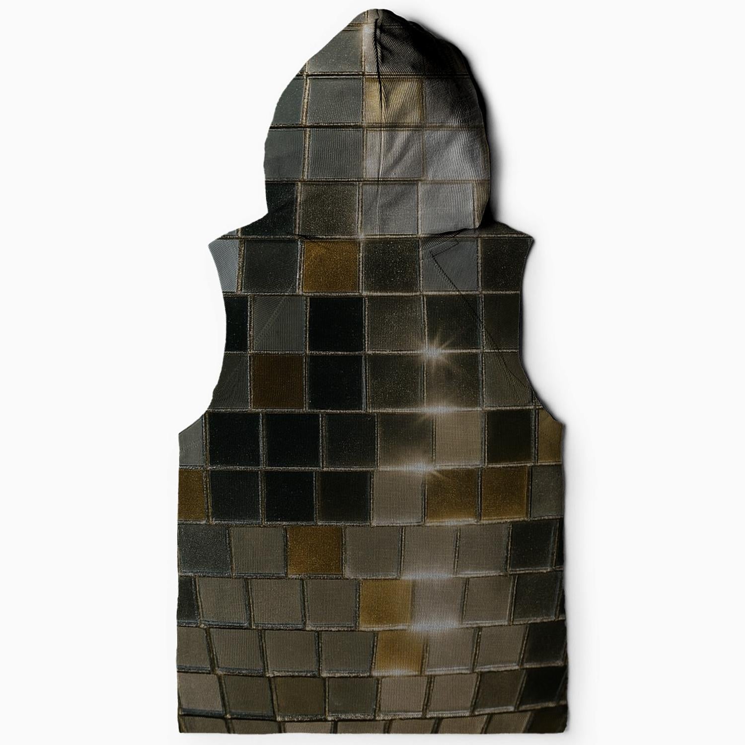 Disco Night Fever Sleeveless Hoodie