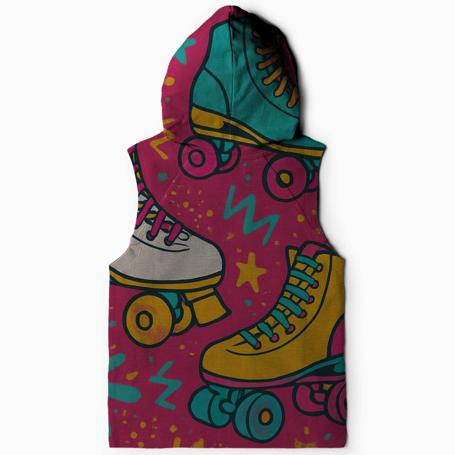 Vintage Roller Skating Hoodie