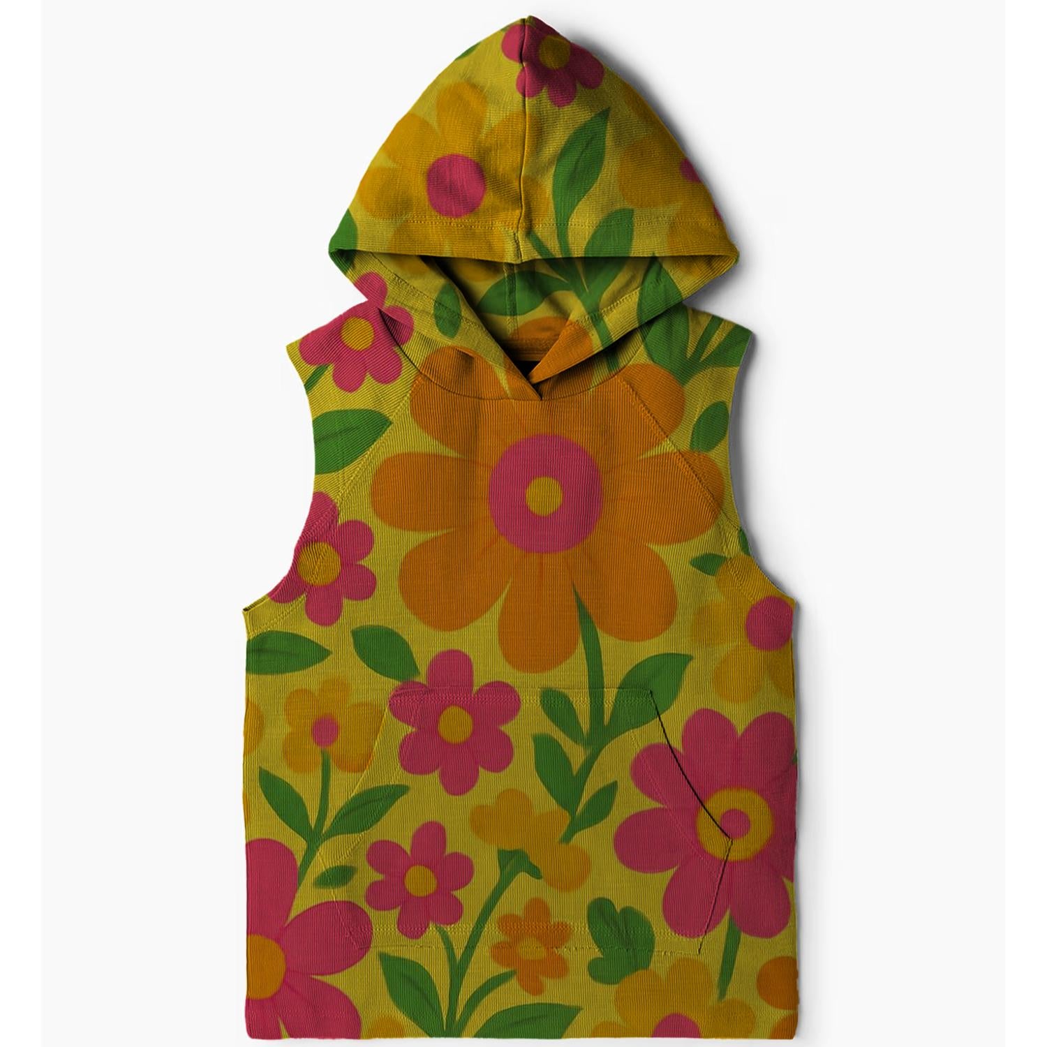 Funky Floral Power Hoodie