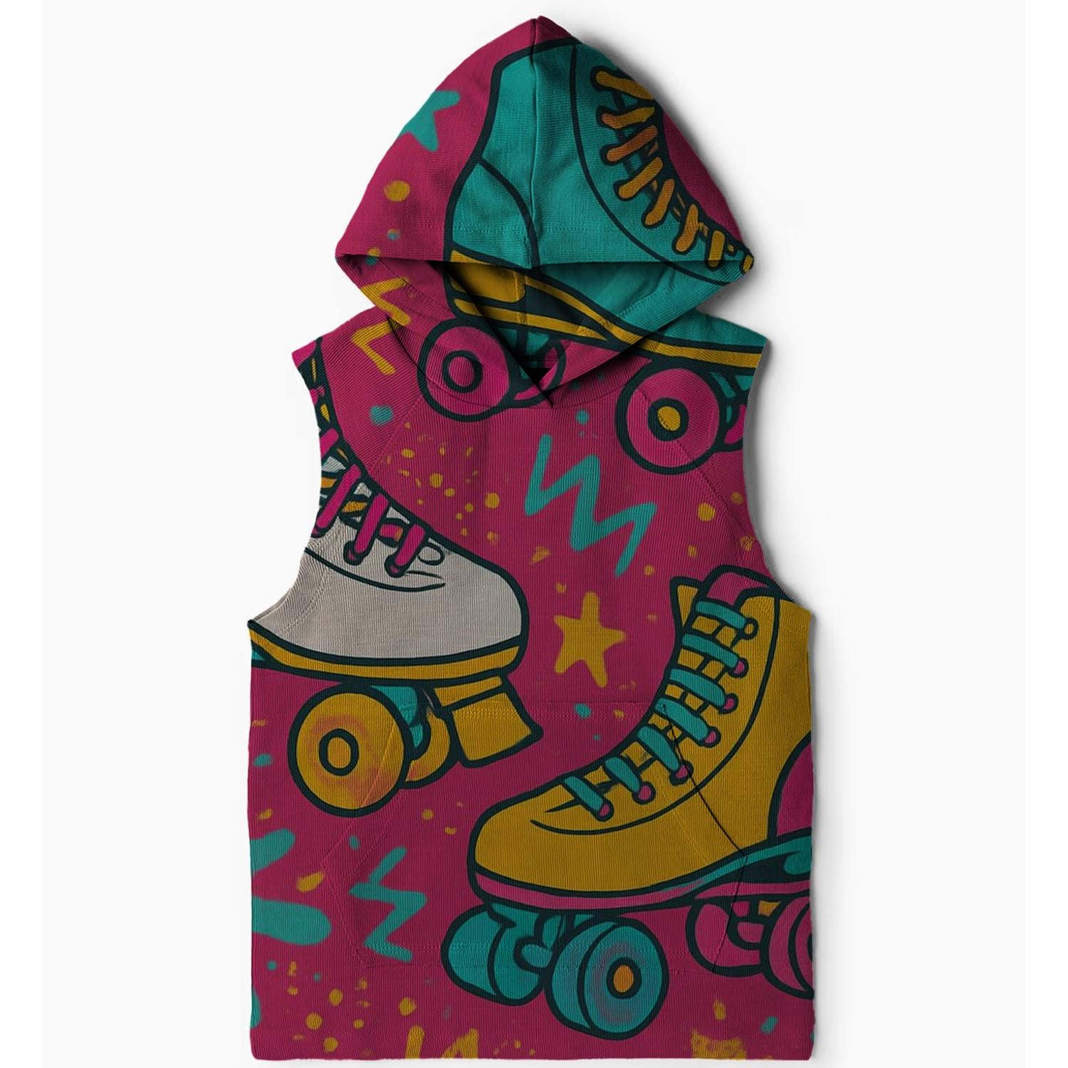 Vintage Roller Skating Hoodie