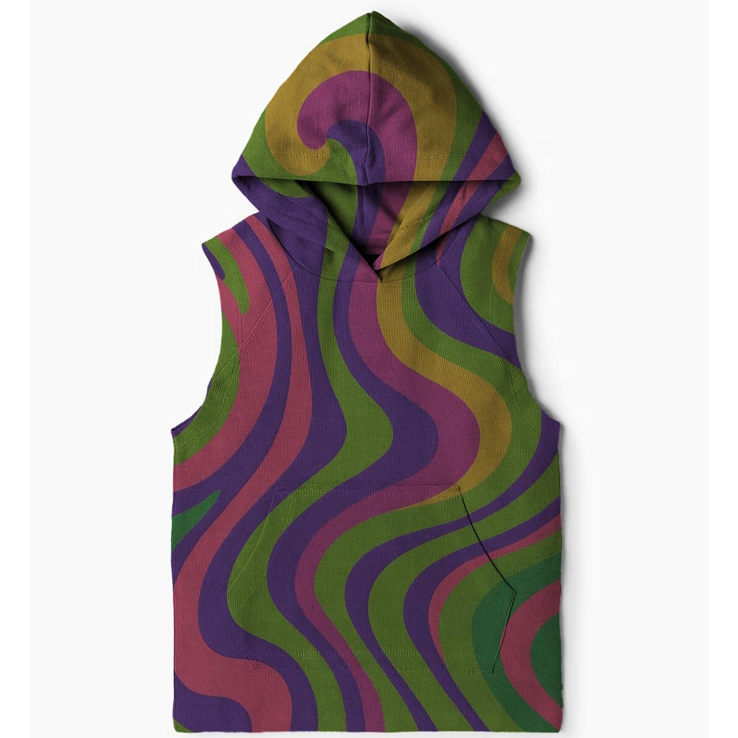 Classic 70s Swirls Hoodie