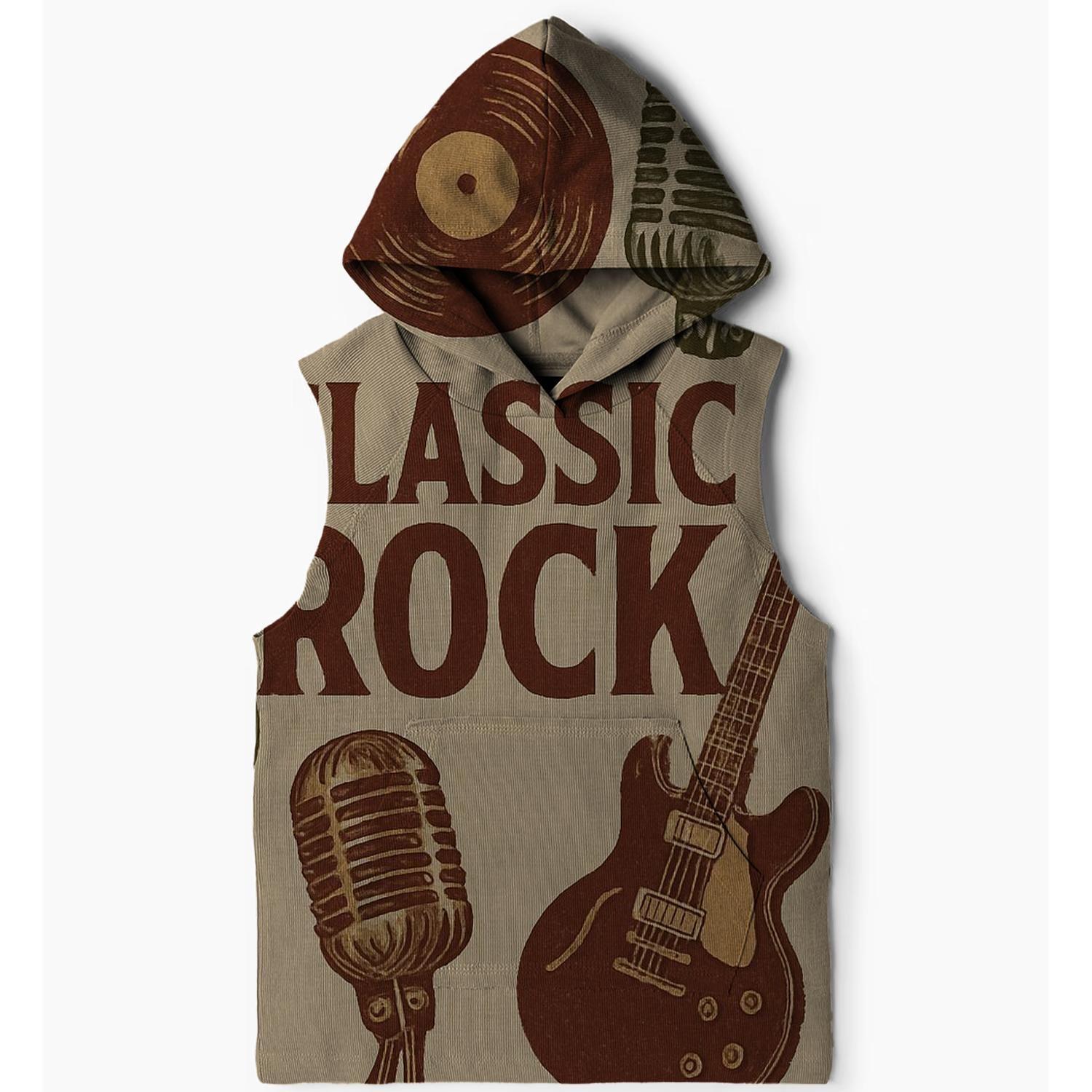 Classic Band Tour Sleeveless Hoodie