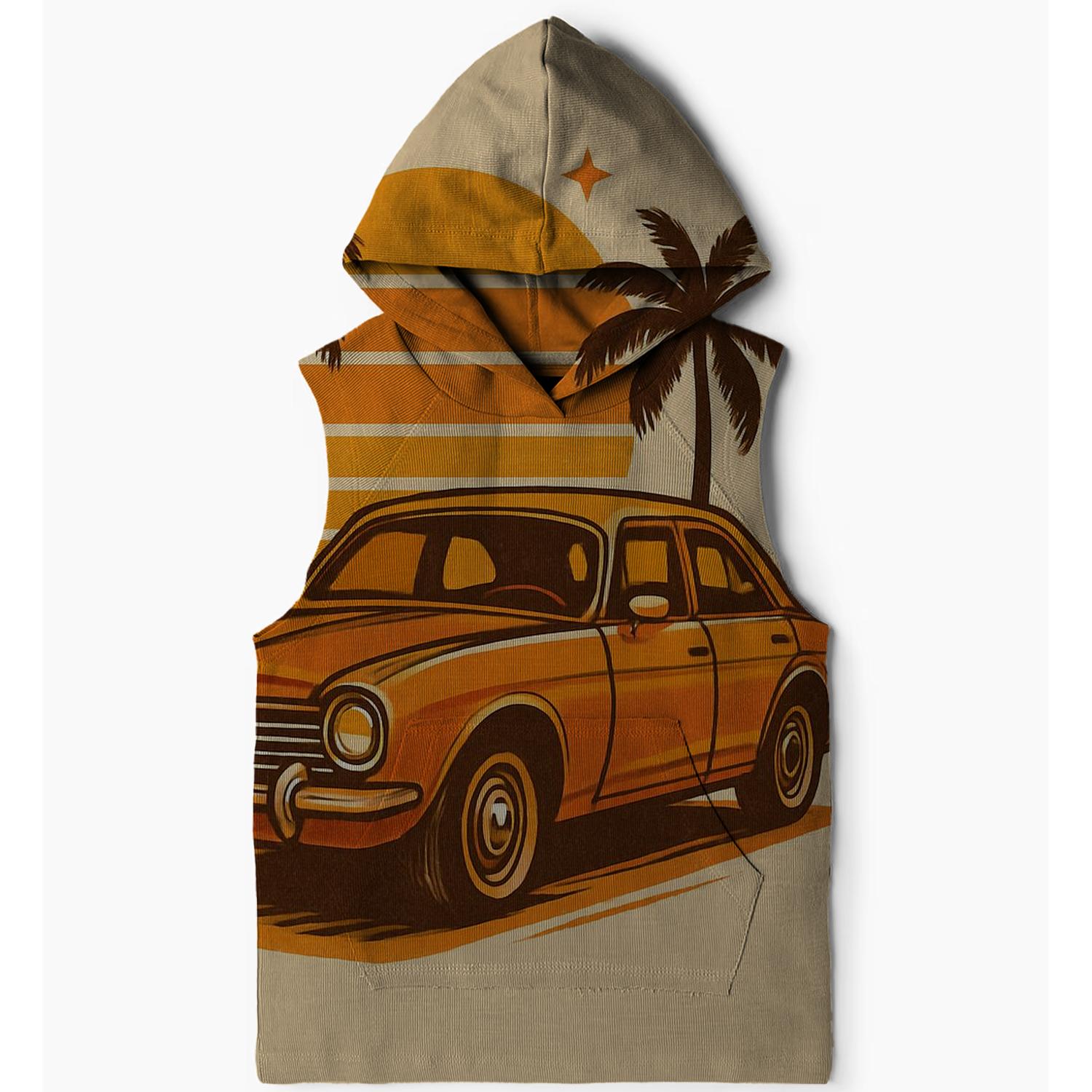 Classic 70s Vintage Car Hoodie