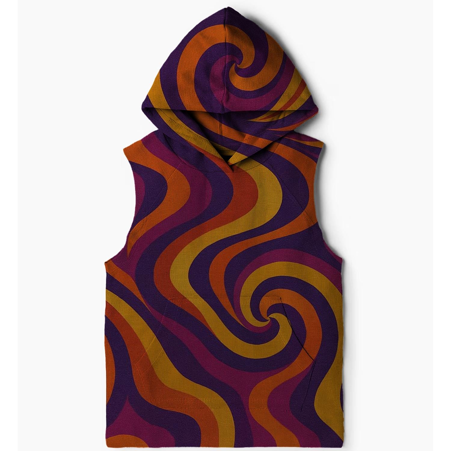 Spiral Wave Hoodie