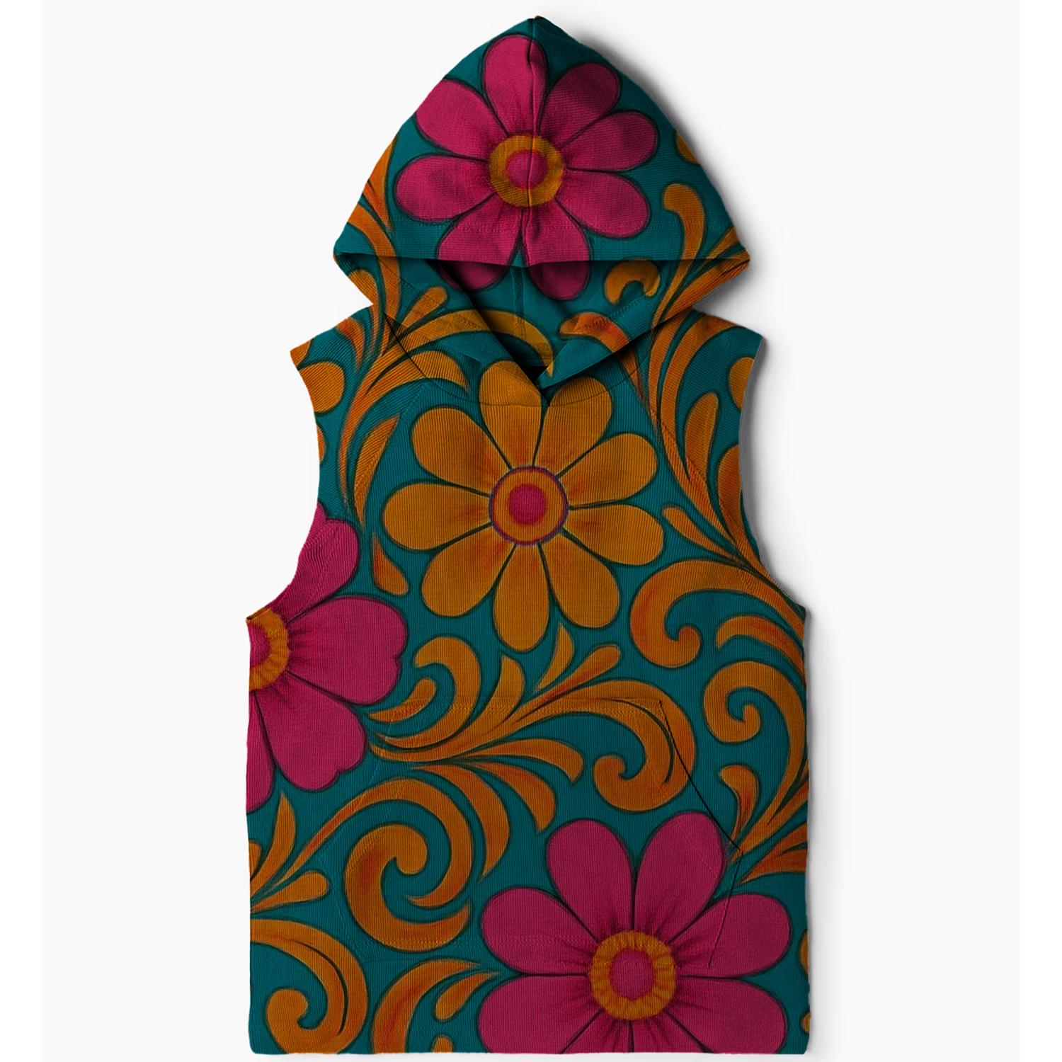 Groovy Garden Blooms Hoodie