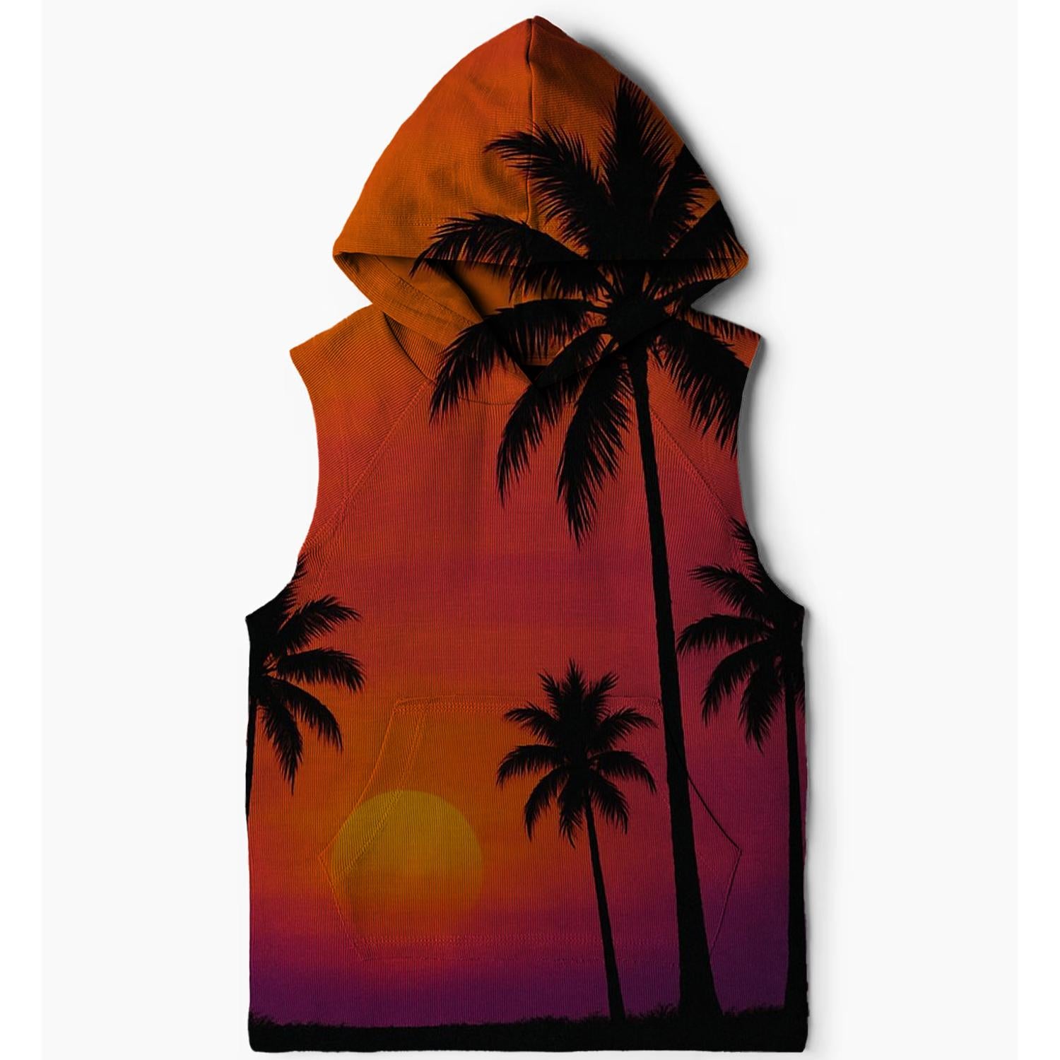 Sunny Day Palm Trees Hoodie