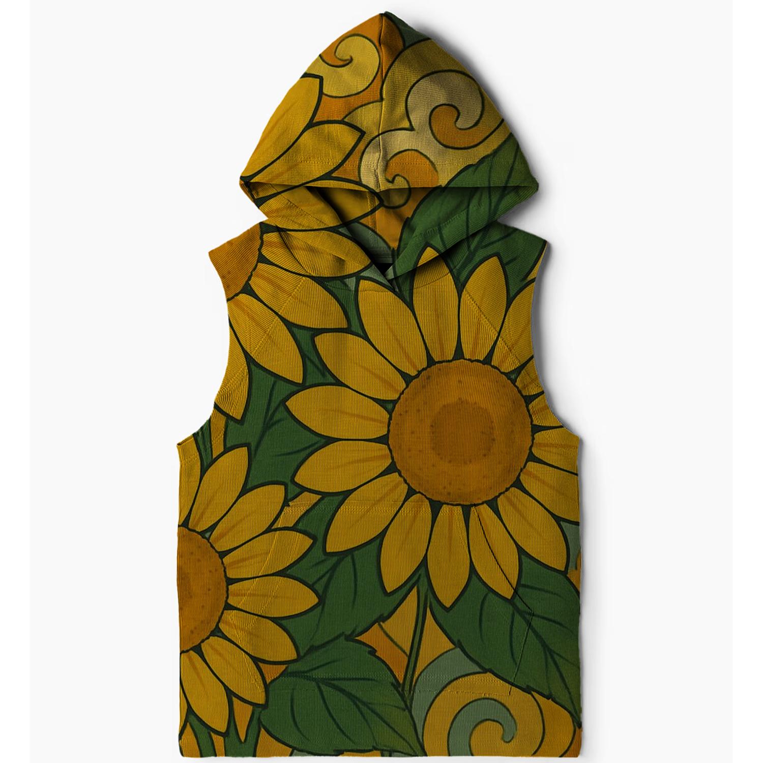 Charming Sunflower Power Hoodie