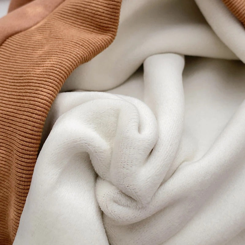 Women's Solid Color Thickened Winter Sweatshirt-Soco Hoodie