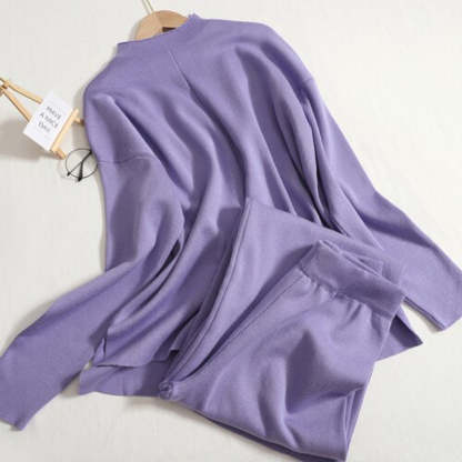 Split Tracksuit Warm Two-piece Set-Soco Hoodie