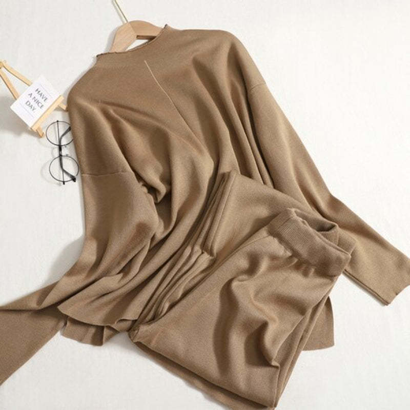 Split Tracksuit Warm Two-piece Set-Soco Hoodie