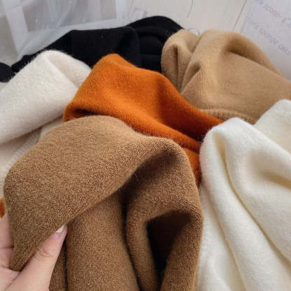 Solid Sleeveless Short Knitted Pullover Sweater Vest-Soco Hoodie