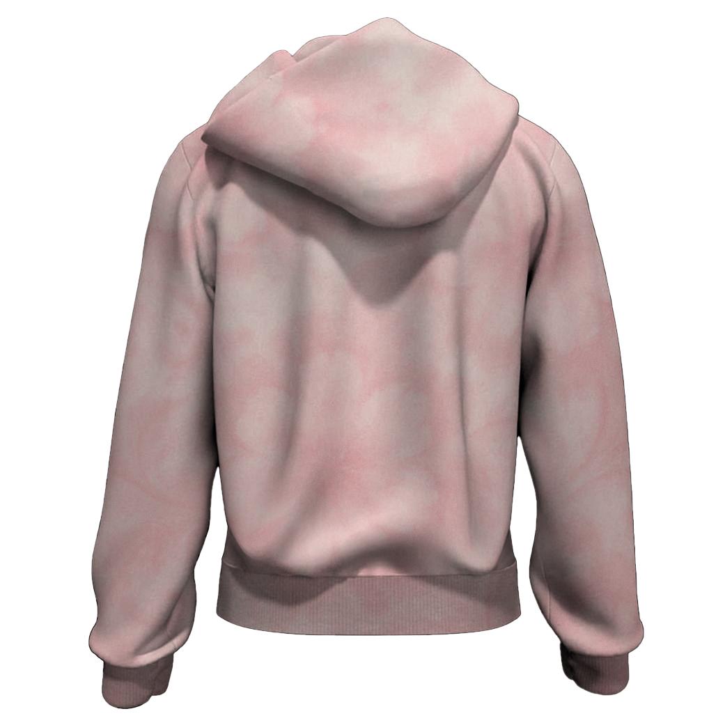 Charming Cherry Blossom Breeze Zip Up Hoodie