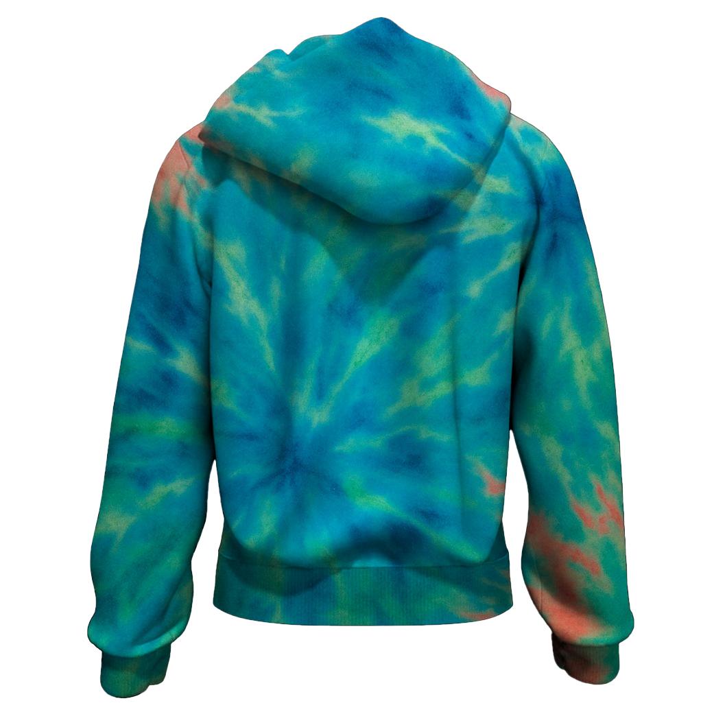 Coral Reef Dreamscape Zip Up Hoodie