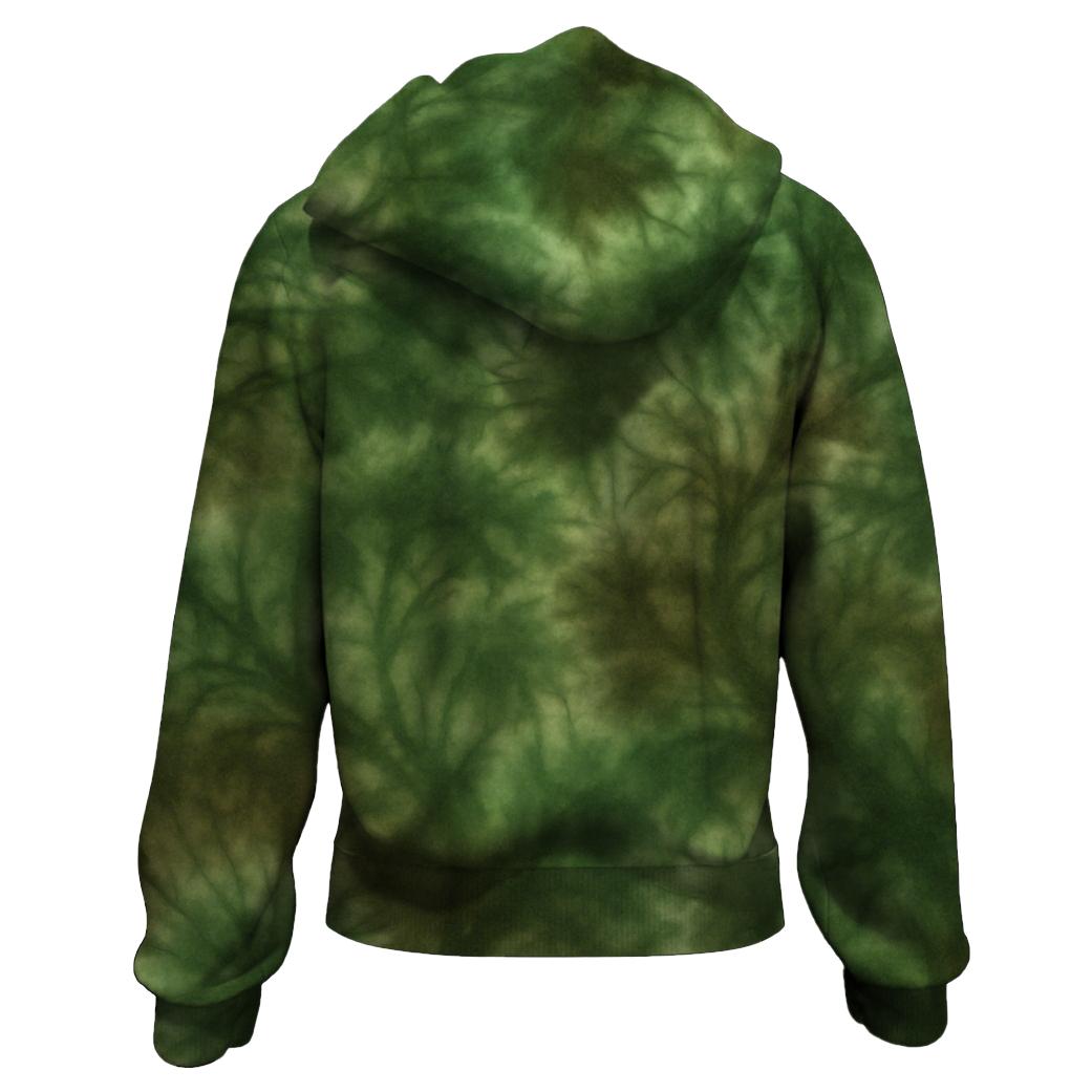 Mystic Forest Whispers Zip Up Hoodie