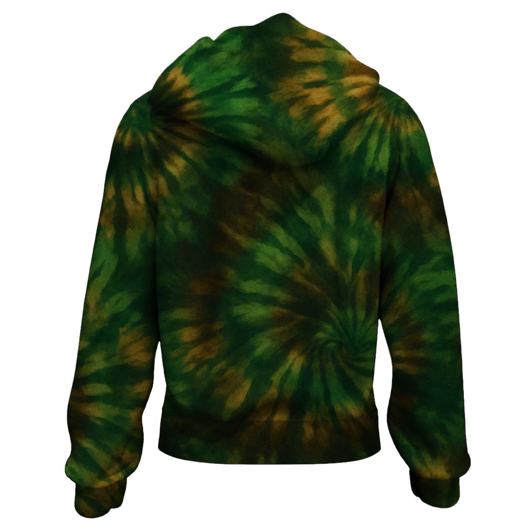 Lush Jungle Vibes Zip Up Hoodie