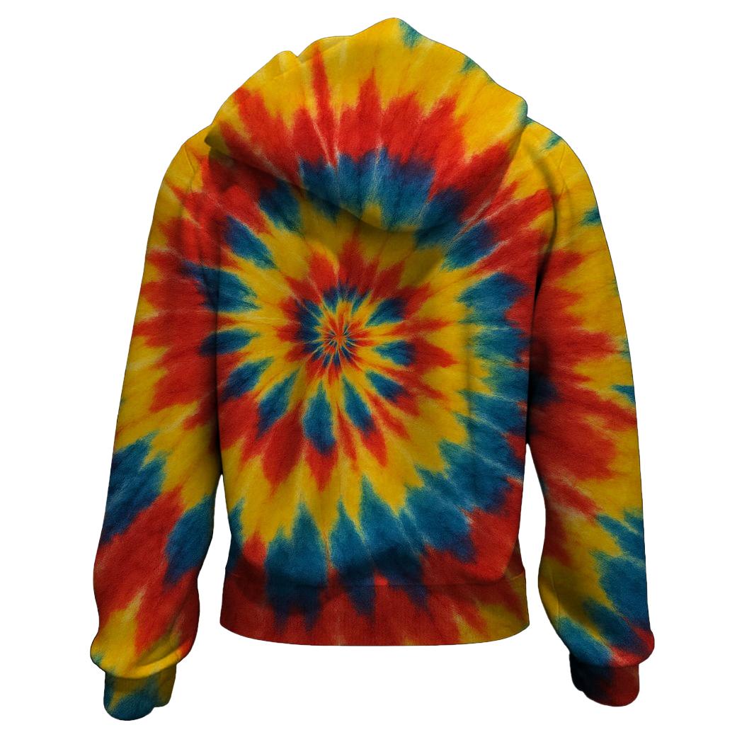 Vibrant Carnival Zip Up Hoodie