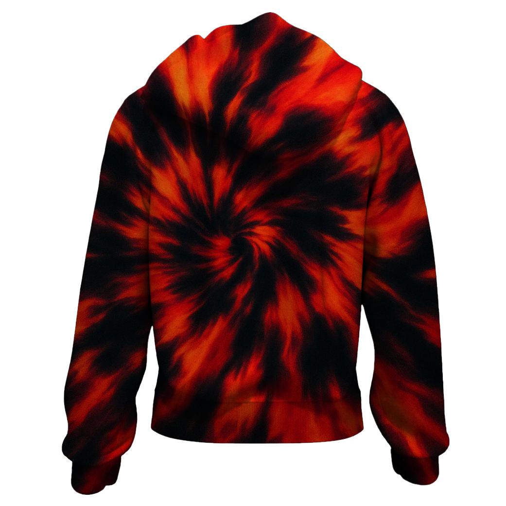 Bold Inferno Flames Hoodie
