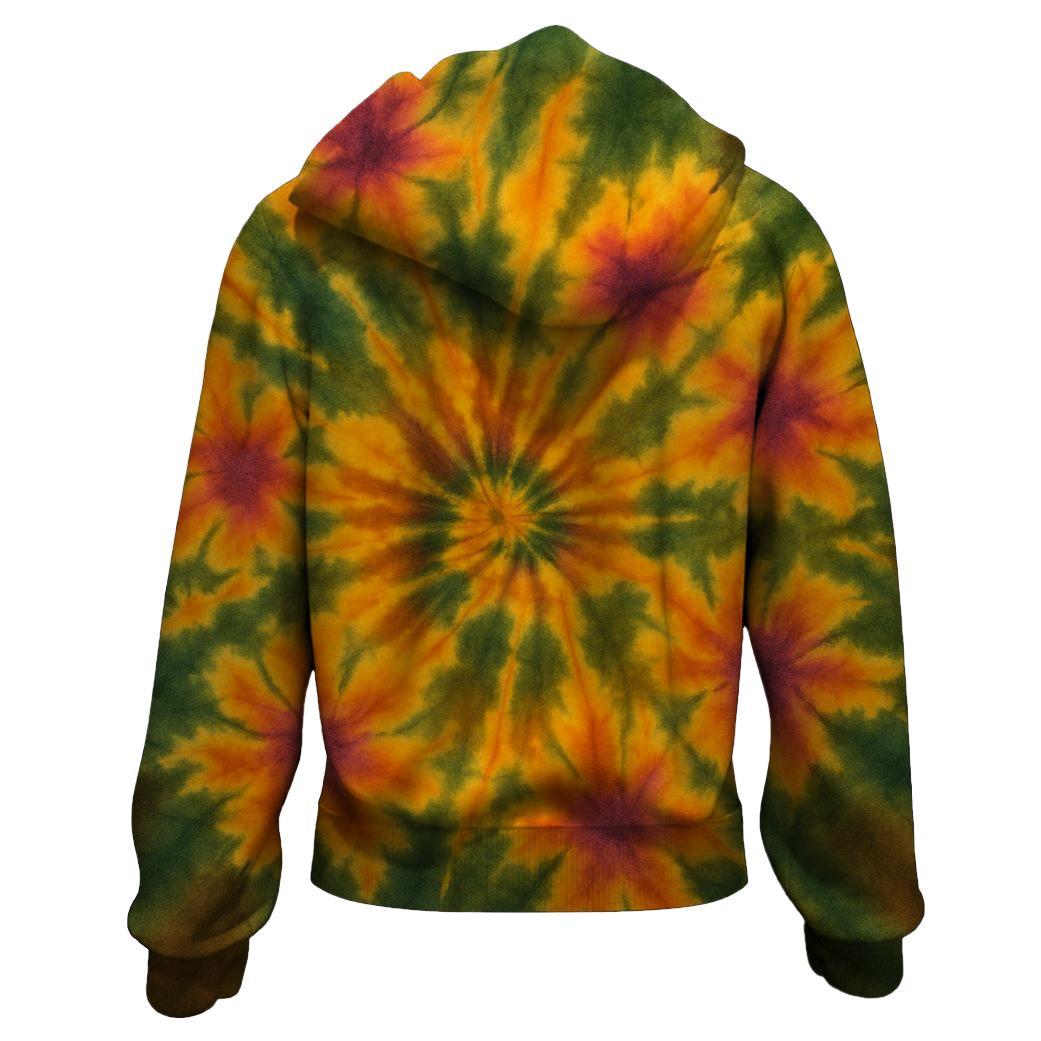 Cactus Bloom Zip Up Hoodie