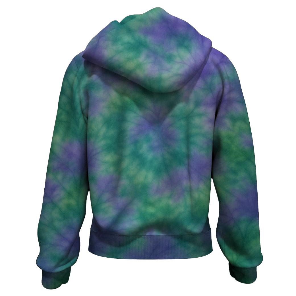 Mystical Forest Glade Zip Up Hoodie