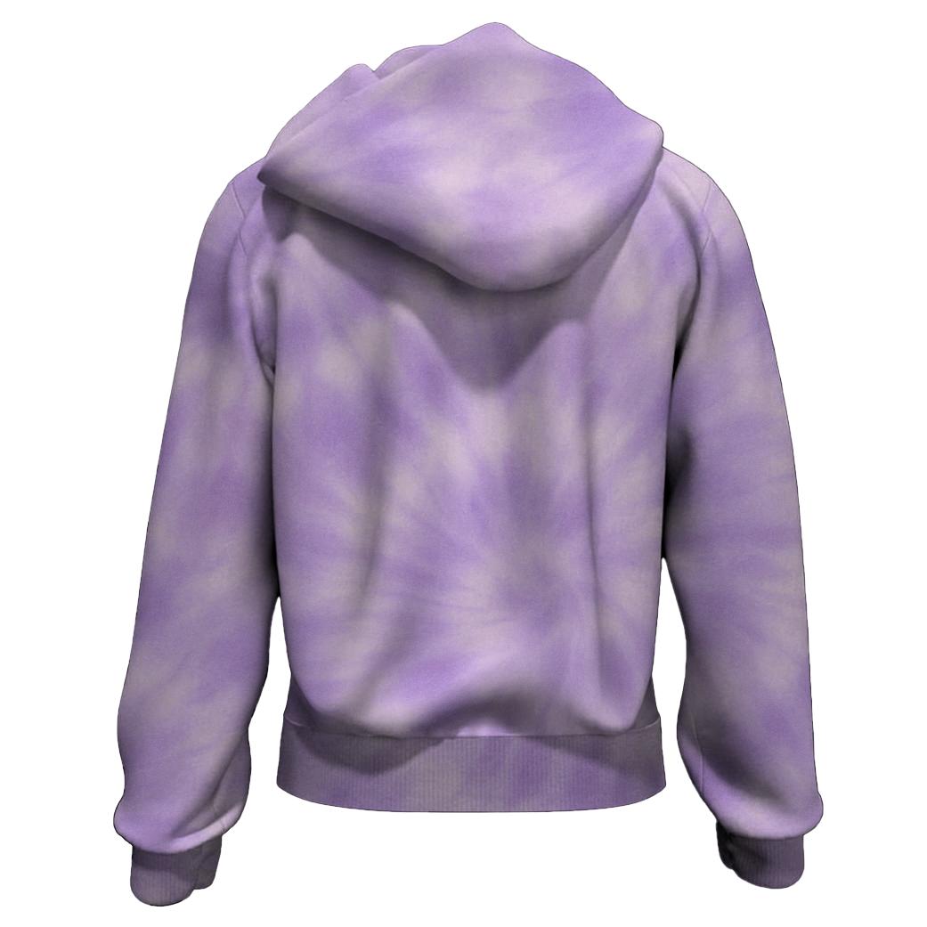 Lavender Haze Serenity Zip Up Hoodie