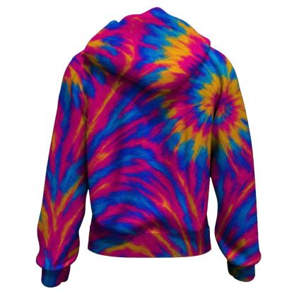 Radiant Festival Glow Zip Up Hoodie