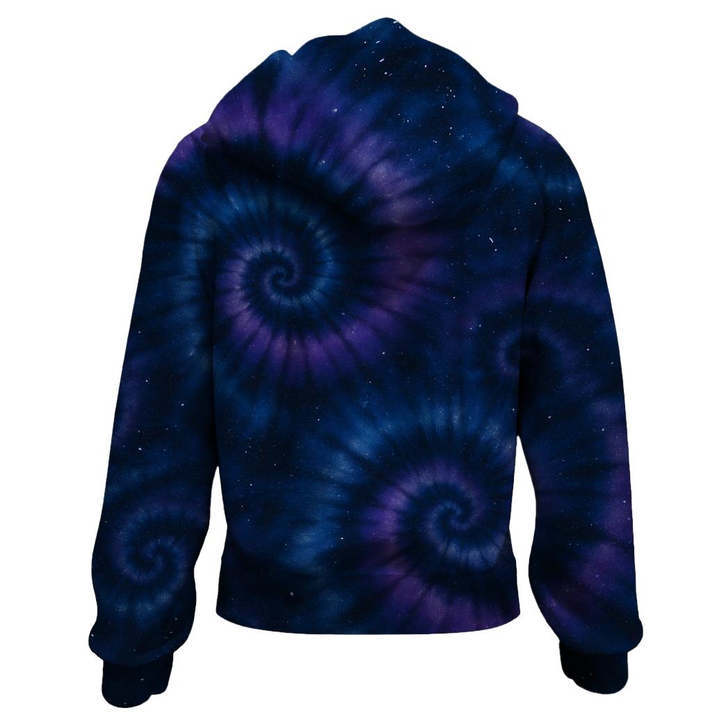 Celestial Swirl Harmony Zip Up Hoodie