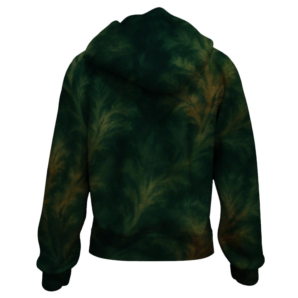 Midnight Forest Dream Zip Up Hoodie