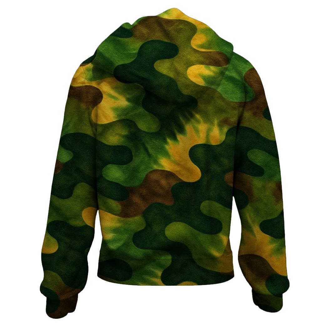 Jungle Camouflage Remix Hoodie