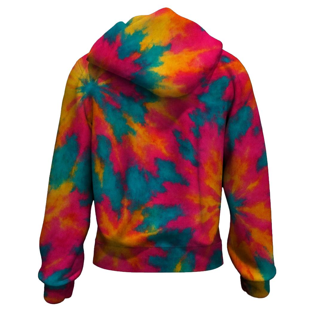 Artisan Paint Splash Zip Up Hoodie