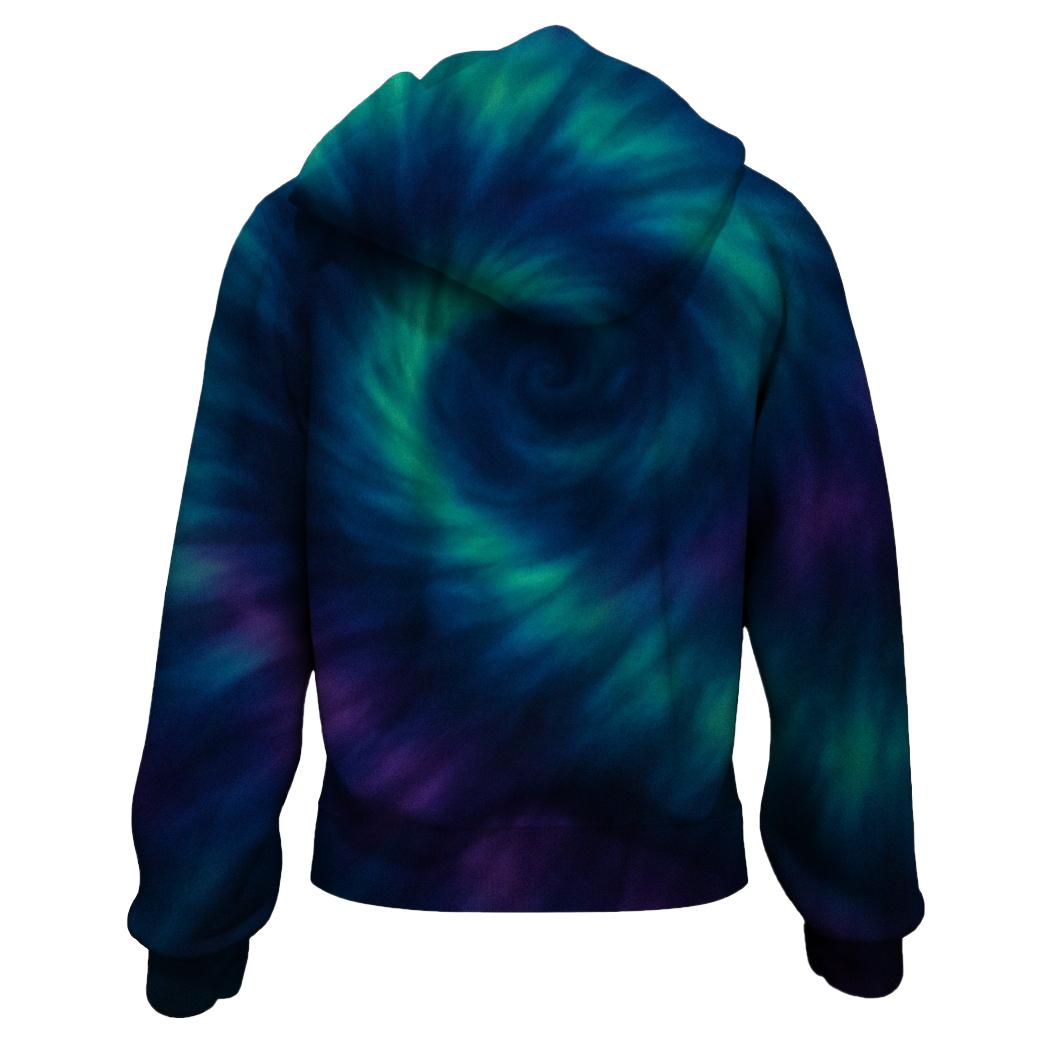 Aurora Borealis Dreams Zip Up Hoodie