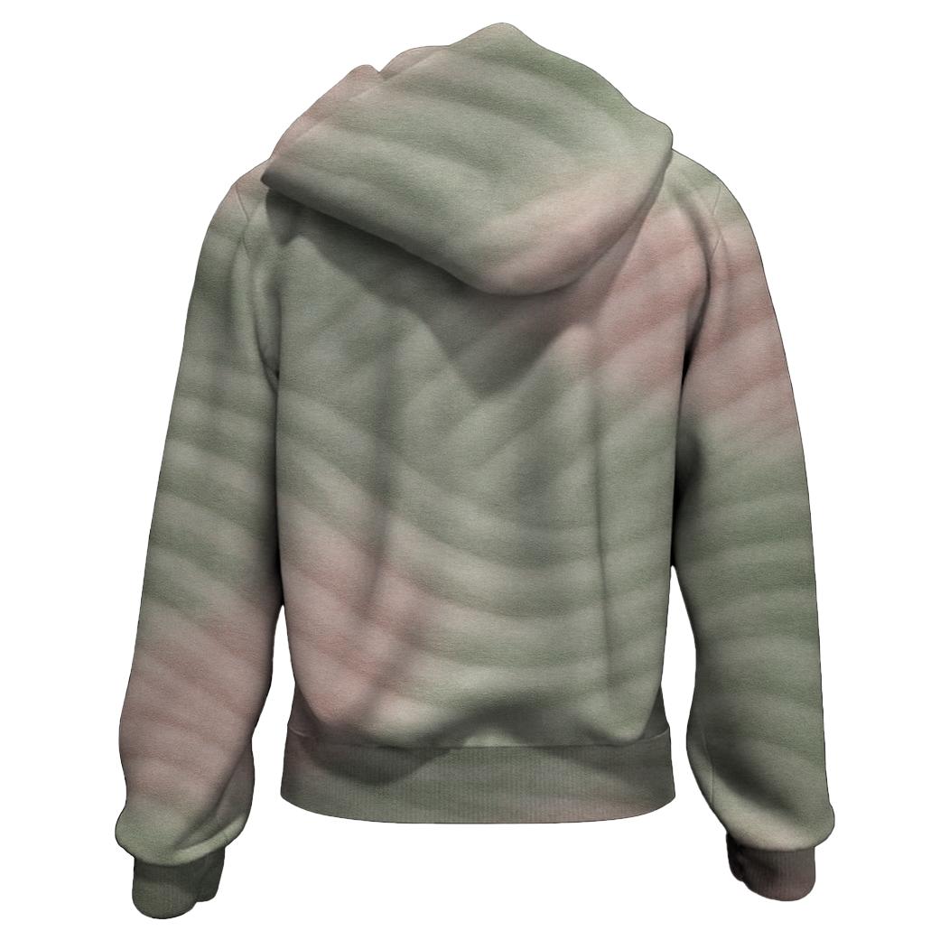 Zen Garden Tranquility Zip Up Hoodie