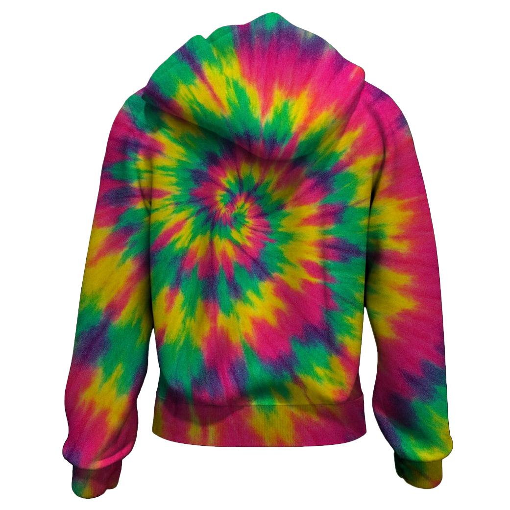 Rainbow Zip Up Hoodie