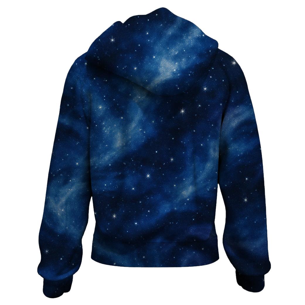 Starry Night Magic Zip Up Hoodie