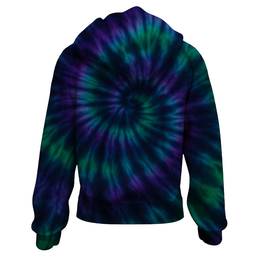 Aurora Borealis Symphony Zip Up Hoodie