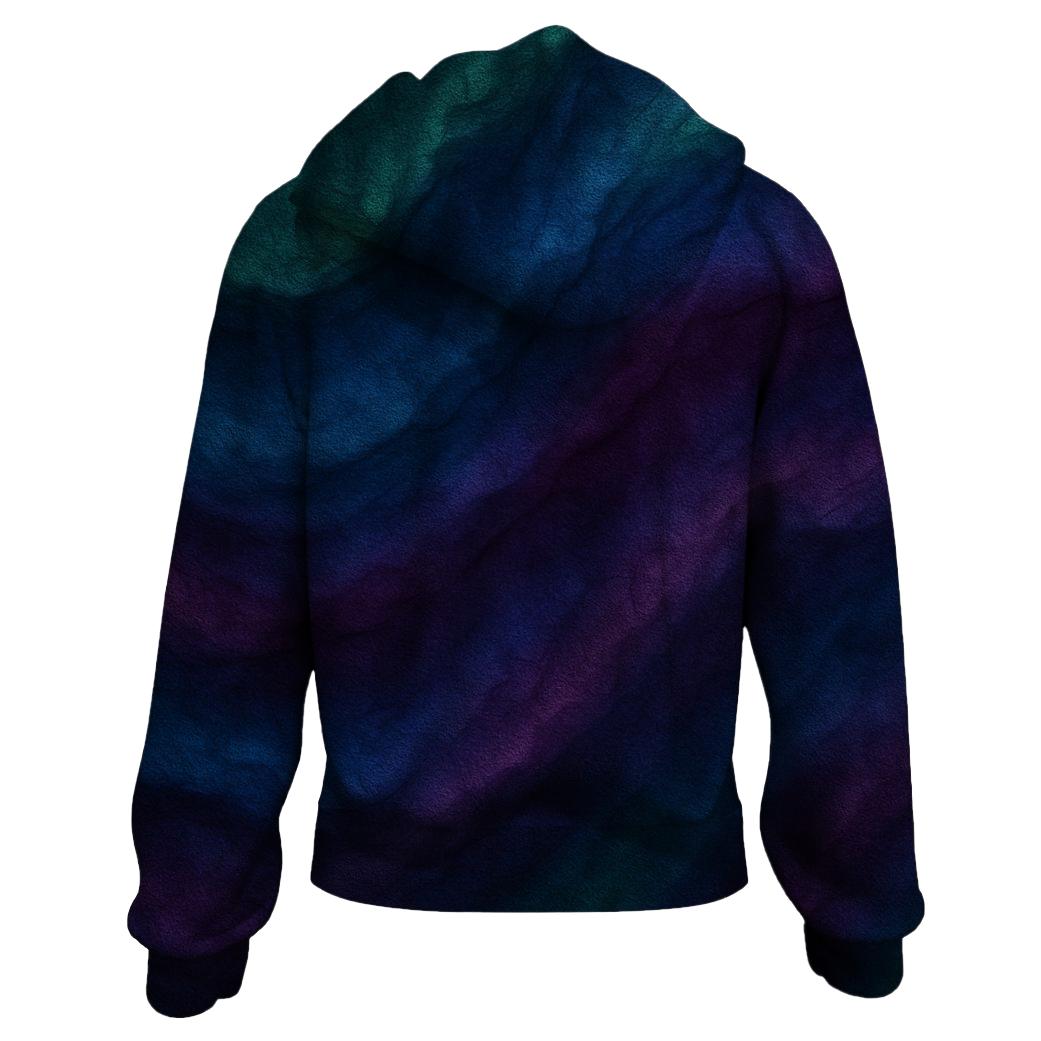 Jewel Toned Cascade Hoodie