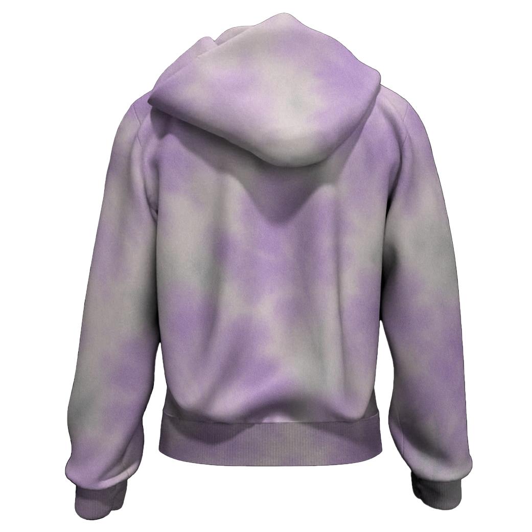 Lavender Fields Zip Up Hoodie