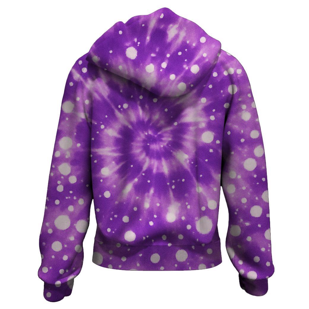 Grape Soda Pop Zip Up Hoodie