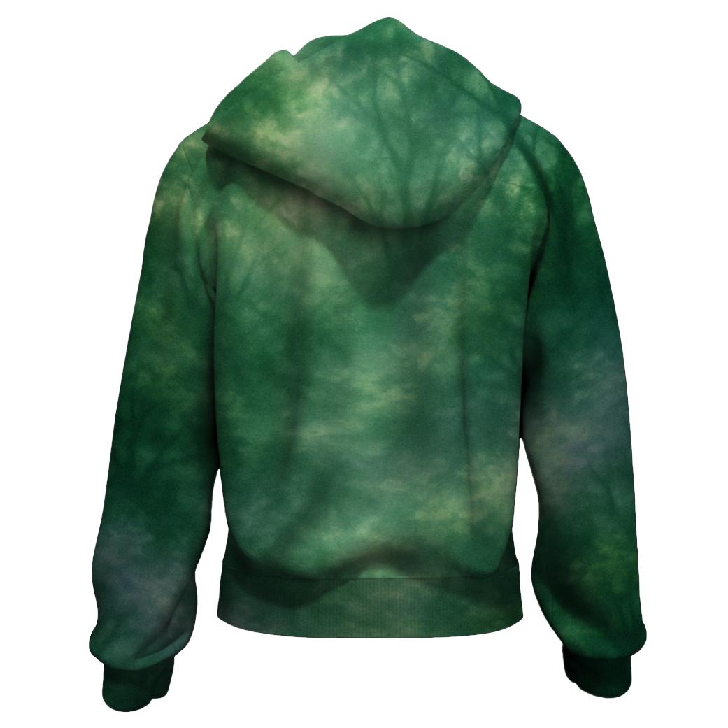 Enchanted Forest Whisper Zip Up Hoodie