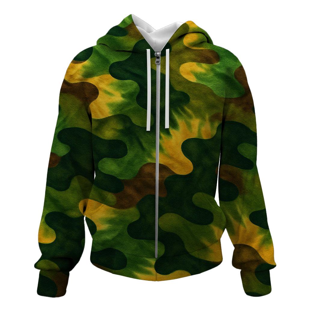 Jungle Camouflage Remix Hoodie